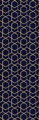 Fensterrollo mit 3D Würfel Motiv