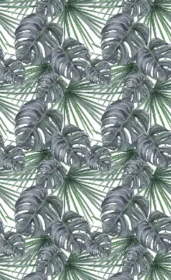 Rollo mit Blättermotiv