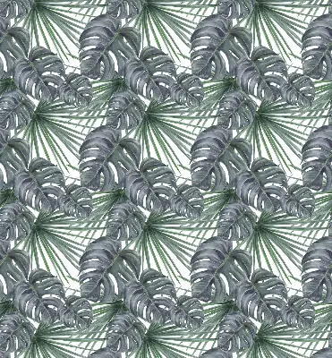 Rollo mit Blättermotiv