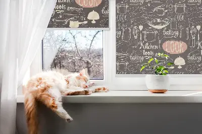 Fensterrollo für den Küchenbereich
