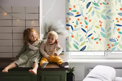 Fensterrollo in der Ausführung Eberesche