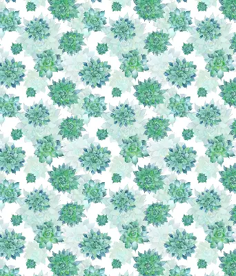 Fensterrollo mit grünem Blumenmuster