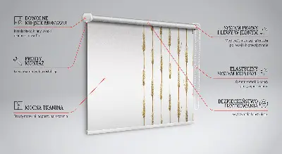Fensterrollo für Getreide