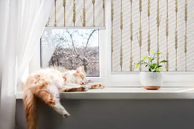 Fensterrollo für Getreide