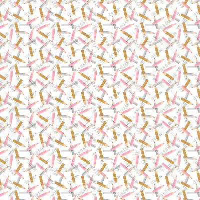 Fensterrollo bunte Stifte