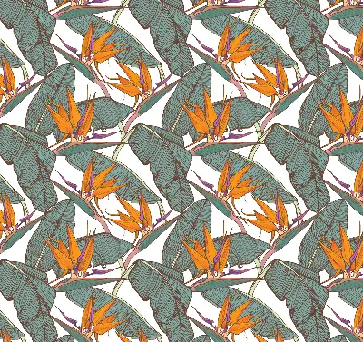Fensterrollo innen mit Blüten und Blättern Design