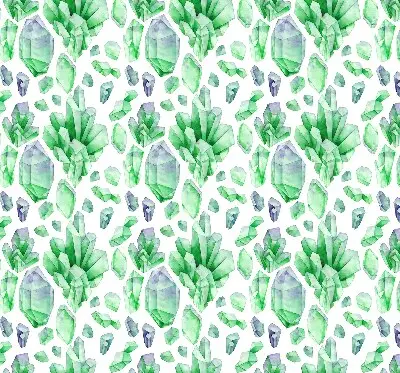 Fensterrollo für den Innenbereich in der Farbe Grüne Kristalle
