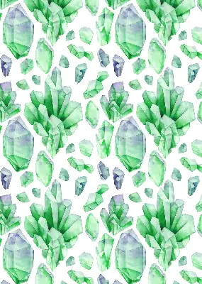 Fensterrollo für den Innenbereich in der Farbe Grüne Kristalle