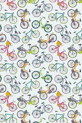 Rollo für Fenster fahrradähnlich