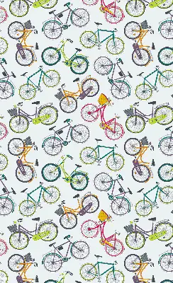 Rollo für Fenster fahrradähnlich