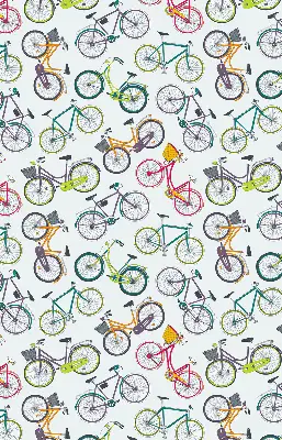 Rollo für Fenster fahrradähnlich