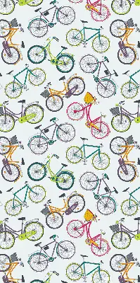 Rollo für Fenster fahrradähnlich