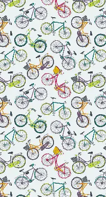 Rollo für Fenster fahrradähnlich