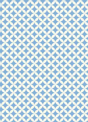 Rollo mit blauem Sternenmuster
