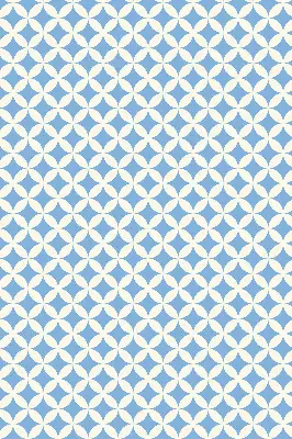 Rollo mit blauem Sternenmuster