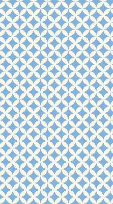 Rollo mit blauem Sternenmuster