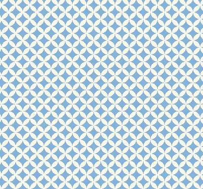 Rollo mit blauem Sternenmuster