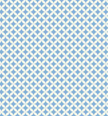 Rollo mit blauem Sternenmuster