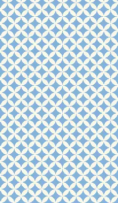 Rollo mit blauem Sternenmuster