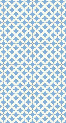 Rollo mit blauem Sternenmuster
