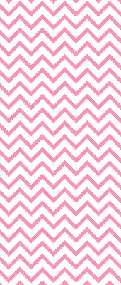 Fensterrollo innen mit horizontalem rosa Zickzackmuster