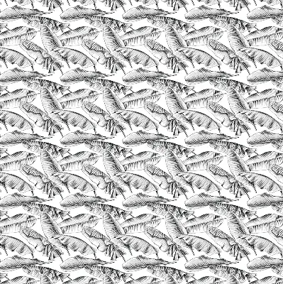 Rollo mit Farnblattmotiv