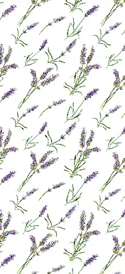 Fensterrollo für den Innenbereich im Design Lavendel