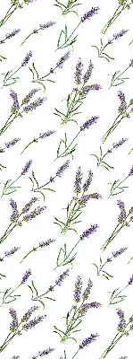 Fensterrollo für den Innenbereich im Design Lavendel
