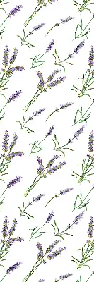 Fensterrollo für den Innenbereich im Design Lavendel