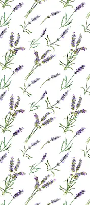 Fensterrollo für den Innenbereich im Design Lavendel
