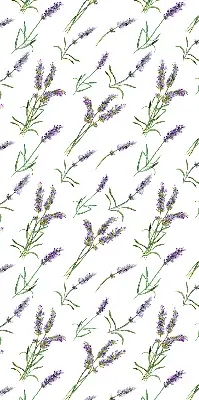 Fensterrollo für den Innenbereich im Design Lavendel
