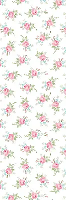 Fensterrollo für den Innenbereich mit Rosenmotiv