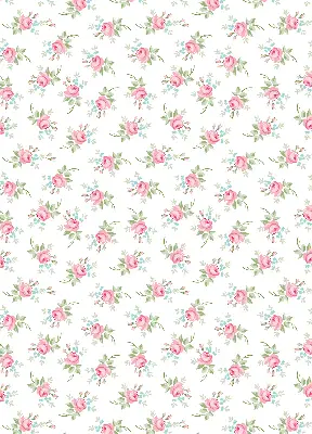 Fensterrollo für den Innenbereich mit Rosenmotiv