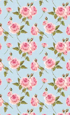 Rollo mit Rosen Motiv