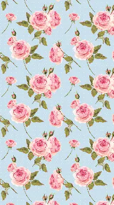 Rollo mit Rosen Motiv