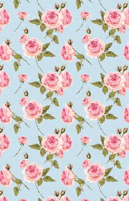 Rollo mit Rosen Motiv
