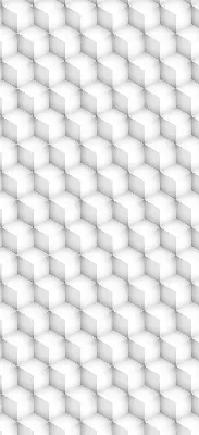Fensterrollo für den Innenbereich mit 3D-Würfel-Design