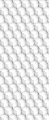 Fensterrollo für den Innenbereich mit 3D-Würfel-Design