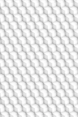 Fensterrollo für den Innenbereich mit 3D-Würfel-Design
