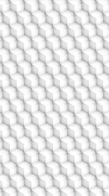 Fensterrollo für den Innenbereich mit 3D-Würfel-Design