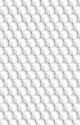 Fensterrollo für den Innenbereich mit 3D-Würfel-Design