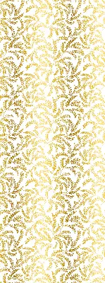 Rollo Fenster mit Motiv goldener Zweige