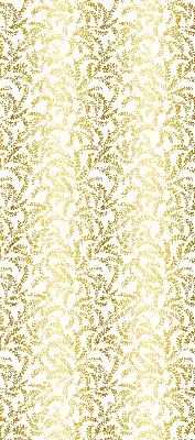 Rollo Fenster mit Motiv goldener Zweige
