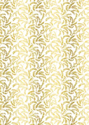 Rollo Fenster mit Motiv goldener Zweige