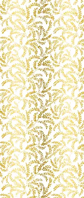 Rollo Fenster mit Motiv goldener Zweige
