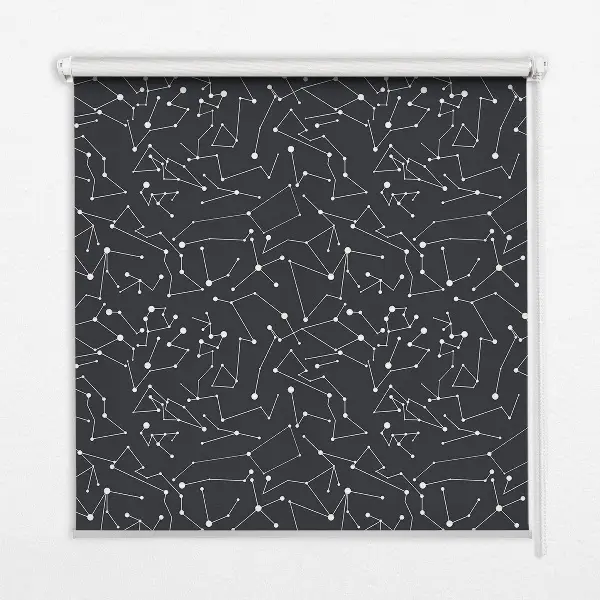 Fensterrollo für den Innenbereich im Modell Konstellation