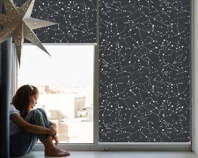 Fensterrollo für den Innenbereich im Modell Konstellation