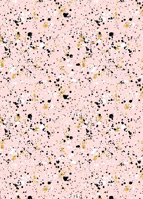 Fensterrollo mit Motiv von Farbflecken auf rosa Hintergrund