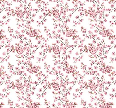 Rollo Fenster mit Motiv einer rosa Lilie