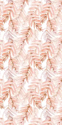 Fensterrollo mit Motiv rosa Blätter